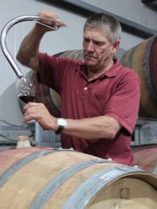 Mike Hayes, winemaker and viticulturist at Symphony Hill Wines, winner of the Samuel Bassett Award
