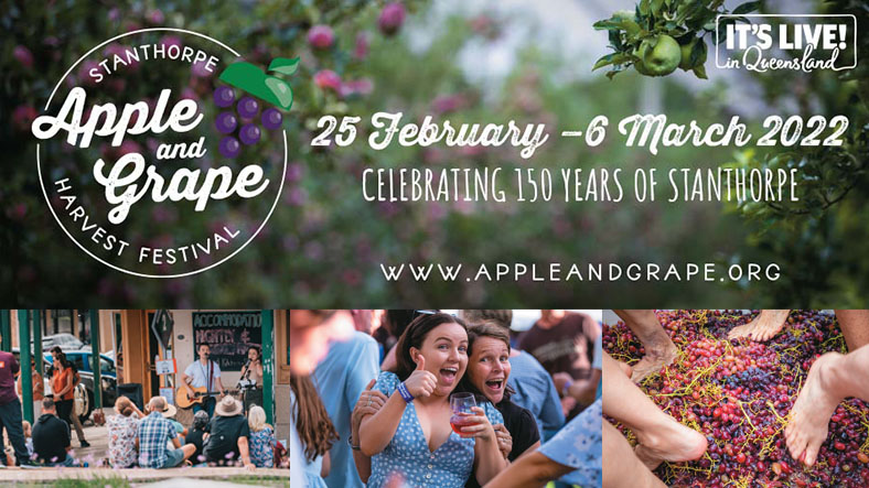 Apple & Grape Event Banner