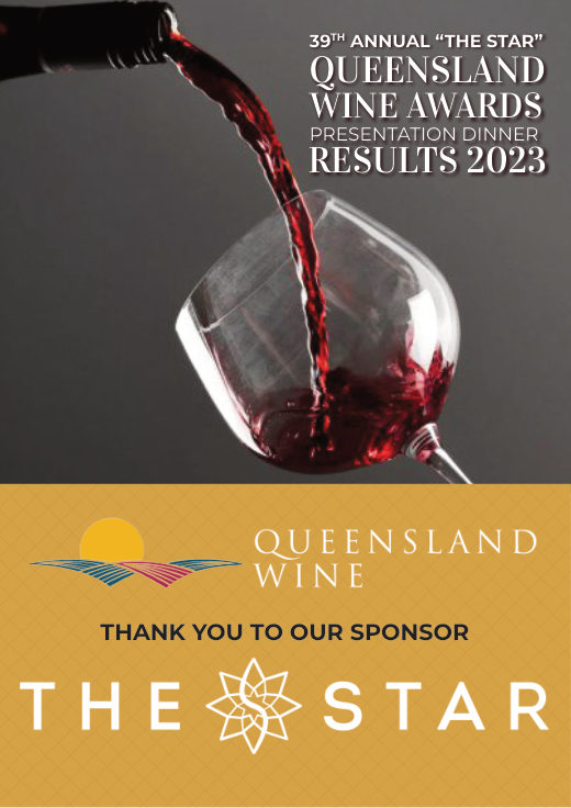 Queensland Wine Awards 2023 results booklet cover