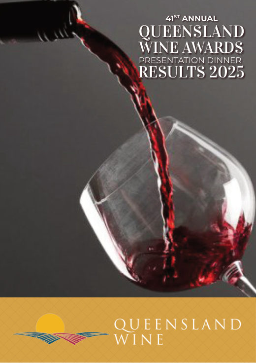 Queensland Wine Awards 2025 results booklet cover